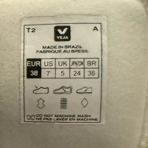 Veja White and Tan Sneakers - Picture 14 of 14